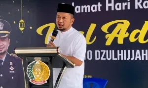 Lapas Kelas IIA Labuhan Ruku Gelar Sholat Idul Adha dan Sembelih Hewan Kurban