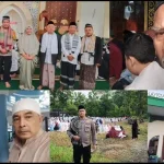Kapolsek Cibungbulang Bersama Anggota Beri Pelayanan Yang Terbaik Kepada Masyarakat Dalam Pengamanan Sholat Idul Adha 1445H /2024M