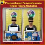 Sehari Setelah Dilantik Sebagai Kapolres Tanah Datar, AKBP Simon Yana Putra Berhasil Mengungkap 2 (Dua) Kasus Penyalahgunaan Narkoba