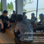 Bhabinkamtibmas Pulau Tidung Briptu Andika Fajar Ajak Warga Bersama Jaga Kamtibmas Jelang Pilkada 2024