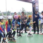 Pj Wali Kota Payakumbuh, Suprayitno, secara resmi membuka kejuaraan sepatu roda tingkat regional Sumatera