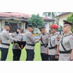 Kapolres Tanah Datar Pimpin Sertijab Kasat dan Kapolsek