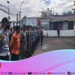 Polsek Caringin Laksanakan Apel Gabungan Kesiapan Pengamanan Malam Tahun Baru 2025 di Kecamatan Caringin Kab Bogor