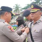Kapolres Pimpin Sertijab Pejabat di Lingkungan Polres Tanah Datar