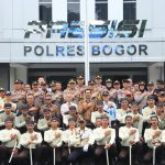 Polres Bogor Gelar Apel Besar dan Syukuran Dalam Rangka HUT Satpam ke-44 Dilaksanakan Dengan Khidmat