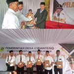 Pemerintah Desa (Pemdes) Cibanteng Mengadakan Acara Pelantikan RT/RW Se-Desa Cibanteng Periode Tahun 2025-2029