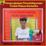 Kembali, Pengguna Shabu Di Tanah Datar diringkus Petugas