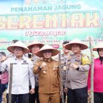 Dukung Program Swasembada Pangan, Pemda Bersama Polres Tanah Datar Tanam Jagung