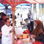 Bupati Eka Putra Tinjau Pasar Pabukoan Batusangkar