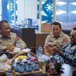 Bupati Eka Putra bersama OPD Terkait Sambangi BNPB
