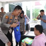 Kapolres Bogor Laksanakan Bansos Kapolri Serentak Se Jawa Barat Melalui Sarana Zoom Polda Jabar