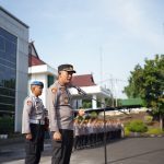 Kapolres Bogor Pimpin Apel Pagi Pengecekan Serta Kesiapan Personel Polres Bogor