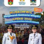 Bukittinggi, Tinggi Mendapatkan Kepercayaan Sebagai Tuan Rumah Musyawarah Komisariat Wilayah (Muskomwil) Asosiasi Pemerintah Kota Seluruh Indonesia (APEKSI) Tahun 2025.