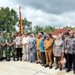 Kapolres Tanah Datar Dampingi Bupati Sambut Kedatangan Dirjen Kementrian Perindustrian di Kecamatan Salimpaung
