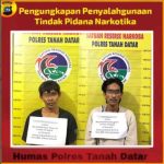Sat Res Narkoba Polres Tanah Datar Amankan Pelaku dan Barang Bukti 22 (Dua Puluh Dua) Paket Sabu-sabu