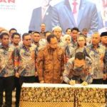 Ketua DPRD Tanah Datar Anton Yondra. SE. MM, kembali dilantik menjadi Wakil Ketua Umum Asosiasi DPRD Kabupaten Se Indonesia ( Adkasi ) periode 2025-2030