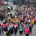 Masyarakat Tanah Datar Tumpah Ruah,Rayakan Hari Bayangkara
