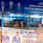 H.Arisal Azis Anggota DPR RI Dari Fraksi (PAN) Serahkan1 Ekor Sapi Qurban Untuk Masyarakat Dharmasraya Melalui DPD PAN