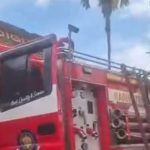 Mobil Damkar Tabrak Pertamini,Ini Penyebabnya