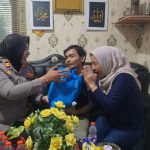 Kapolsek Dramaga Peduli Terhadap Korban Percobaan Pencurian Yang ingin Menguasai Barang Milik Korban 