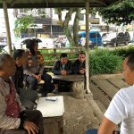 Kapolsek Dramaga Melalui Program Jumat Curhat Datangi Warga Langsung Dengarkan Aduan Keluh Kesah Tukang Ojek 