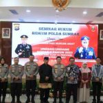 Bidkum Polda Sumbar Gelar Seminar Hukum Bertajuk “Implementasi Hukum Adat dalam Undang-Undang No. 1 Tahun 2023 tentang KUHP” di Sumatera Barat
