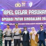 Polres Dharmasraya Gelar Apel Operasi Patuh Singgalang 2025