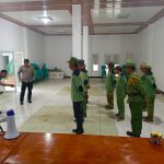 Sinergitas TNI-Polri di Desa Sukaresmi, Polsek Megamendung Ajak Warga Jaga Kondusifitas Wilayah