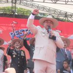 Rudy Susmanto Sampaikan Salam Hangat Presiden Prabowo Untuk Masyarakat Di Pesta Rakyat Bojong Koneng