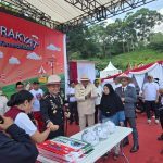 Kapolres Bogor Bersama Forkopimda Hadiri Pesta Rakyat HUT ke-80 RI di Babakan Madang Bogor