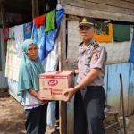 Siswa Sekolah Inspektur Polisi (SIP) Angkatan ke-54 Gelombang II Ciko Oklef berbagi dan bersilahturahmi dengan masyarakat