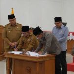 DPRD Bersama Pemerintah Daerah Tanah Datar Tandatangani Nota Kesepakatan Tentang KUA dan PPAS APBD tahun 2026