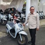 Serahkan 23 unit Kendaraan Roda Dua, Bupati Harap Pelaksanaan Tugas Pelayanan Semakin Baik dan Meningkat