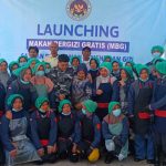 Makan Bergizi Gratis (MBG) Sungai Tarab Resmi DiLauching