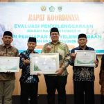 Hadiri Rakor Evaluasi PHU Tahun 2025, Wabup Ahmad Fadly Terima Piagam Penghargaan