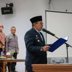 Lantik 34 Pejabat Material , Ini Pesan Bupati Eka Putra