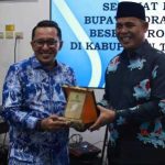 Terima Kunjungan Bupati Inhil, Bupati Eka Putra Berharap Ini Mampu Membuka Pintu Kolaborasi Lebih Luas