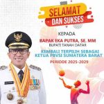 Selamat dan Sukses  Bupati Eka Putra Terpilih jadi Ketua PBVSI Periode 2025-2029