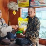 Jaga Stabilitas Pangan, Polsek Tilatang Kamang Gelar Pasar Murah Beras Secara Masif