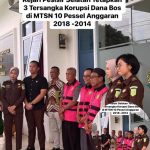 Penyidik Cabjari Pesisir Selatan Tahan 3 Orang Tersangka Dana Bos