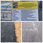 Diduga PUPR Tidak Pungsikan Pengawasan Saat Pengaspalan Diwilayah Bojong Cimahpar