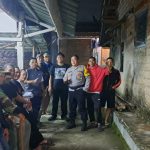 Bhabinkamtibmas Polsek Ciampea Lakukan Kontrol Perugas Ronda MAlam Untuk Sampaikan Pesan Kamtibmas