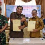 Kejaksaan Negeri Batusangkar bersama Pemkab Tanah Datar melakukan Penandatanganan Perjanjian Kerjasama