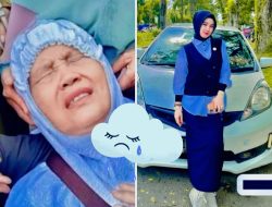 Tangis Histeris Ibunya Dosen Erni Saat Rekontruksi Pembunuhan