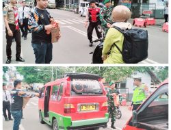 King Naga dan Komandan Provos Kodim 0603 Lebak Turun EBAK Langsung Laksanakan Kegiatan Jumat Berkah Berbagi Raya, Sinergitas  Untuk Kepedulian Sosial