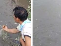 Sungai Batang Suir Asam Jujuhan Menghitam. Diduga Akibat Pembuangan Limbah PT TKA Kembali Bocor.