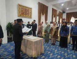 Bupati Eka Putra Lantik 6 Pejabat Managerial