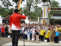 Jelang Ramadhan 1447 Hijriah, Pemkab Tanah Datar Gelar Apel Pagi Gabungan