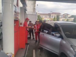 Patroli Sore Polres Tanah Datar, Kota Batusangkar Aman dan Kondusif