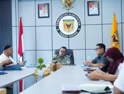 Rakor Bersama Satgas RR, Bupati Sampaikan Pembangunan Huntara Selesai 100 Persen